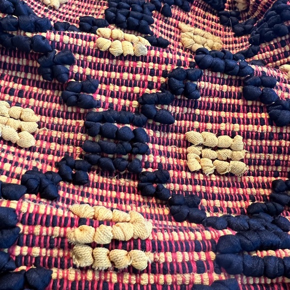 Vintage Yellow & Black Beaded Women’s Tote Bag - Picture 2 of 6